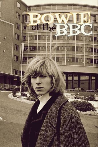 Poster of Bowie at the BBC