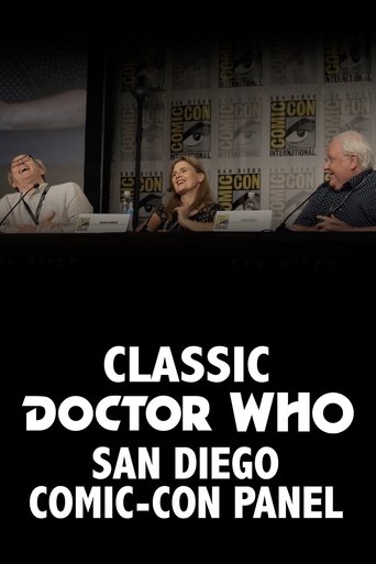 Poster of Classic Doctor Who Comic-Con Panel