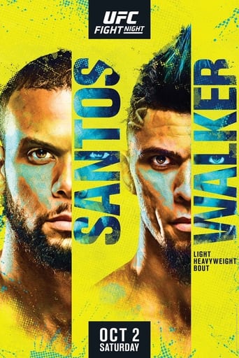 Poster of UFC Fight Night 193: Santos vs. Walker