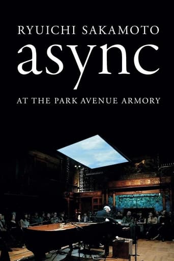 Poster of Ryuichi Sakamoto: async at the Park Avenue Armory