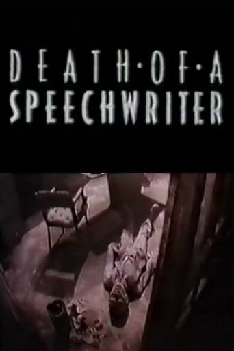 Poster of Death of a Speechwriter