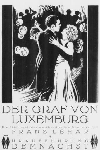 Poster of Der Graf von Luxemburg