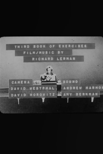 Third Book of Exercises Poster of Third Book of Exercises