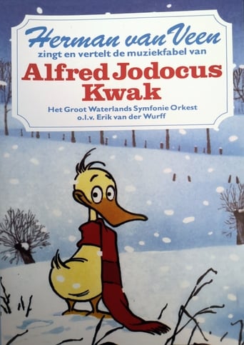 Poster of Herman van Veen zingt en vertelt de muziekfabel van Alfred Jodocus Kwak