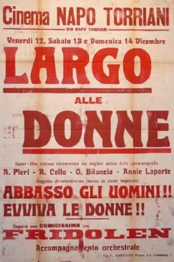 Poster of Largo alle donne!