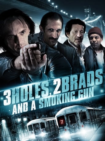 Poster of Three Holes, Two Brads, and a Smoking Gun