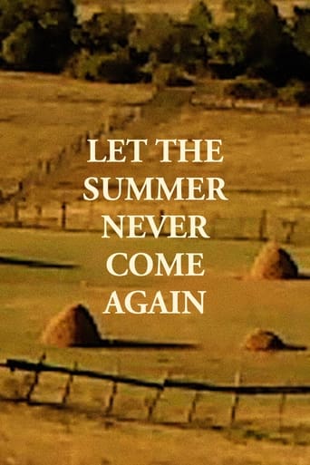 Poster of Let the Summer Never Come Again