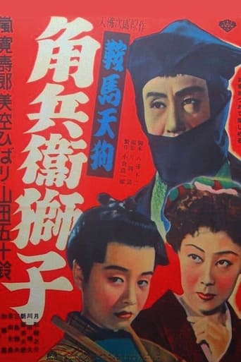 Poster of Kurama Tengu: Acrobat in a lion mask