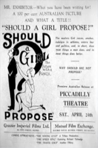 Poster of Should a Girl Propose?