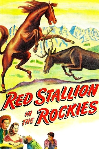 Poster of Red Stallion In The Rockies