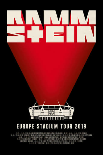 Poster of Rammstein Europe Stadium Tour 2019