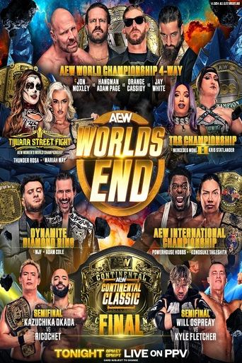 Poster of AEW: Worlds End