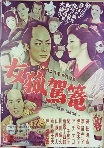 Poster of Denshichi Torimonocho: Female Fox Palanquin