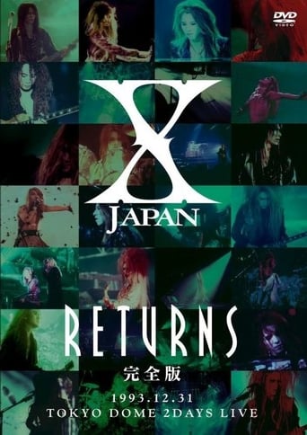 Poster of X JAPAN RETURNS 1993.12.31 Tokyo Dome 2 Days Live