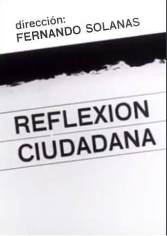 Poster of Reflexión ciudadana