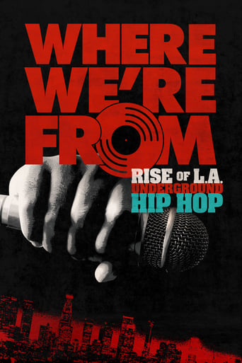 Poster of Where We're From: Rise of L.A. Underground Hip Hop