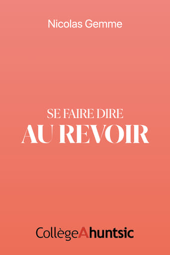 Poster of Se faire dire au revoir