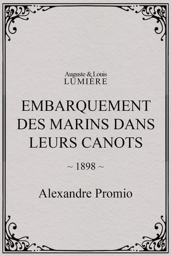 Poster of Embarquement des marins dans leurs canots