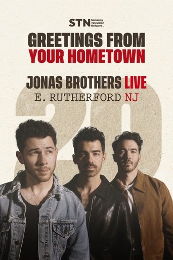 Poster of JONAS20 Greetings from Your Hometown - East Rutherford, NJ
