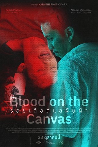 Poster of Blood on the canvas