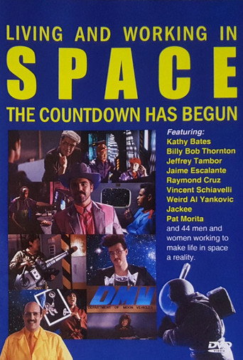 Poster of Living and Working in Space: The Countdown Has Begun