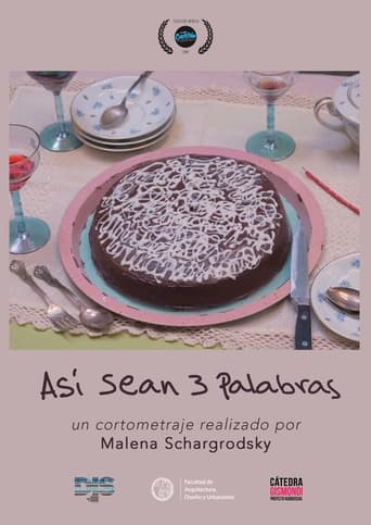 Poster of Así sean 3 palabras