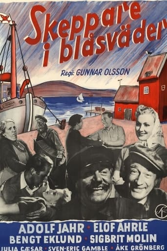 Poster of Skeppare i blåsväder