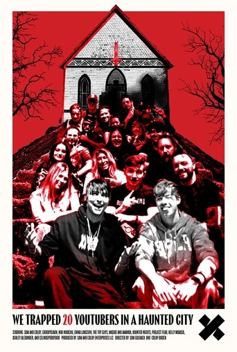 Poster of We Trapped 20 YouTubers in a Haunted City