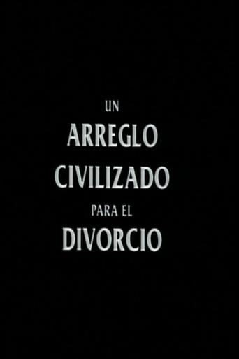 Poster of A Civilized Arrangement for Divorce