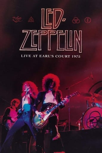 Poster of Led Zeppelin - Live At Earl's Court 1975