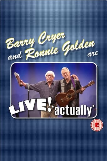 Poster of Barry Cryer and Ronnie Golden - Live! Actually