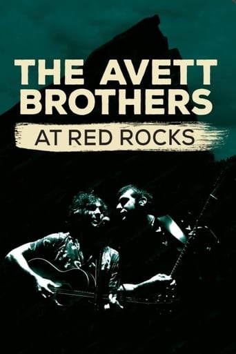 Poster of The Avett Brothers at Red Rocks