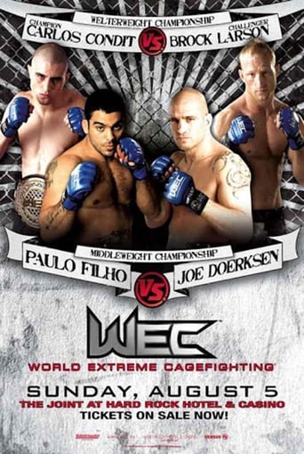 Poster of WEC 29: Condit vs. Larson