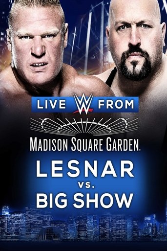 Poster of WWE Live From MSG 2015