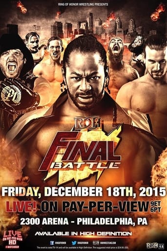 Poster of ROH: Final Battle 2015