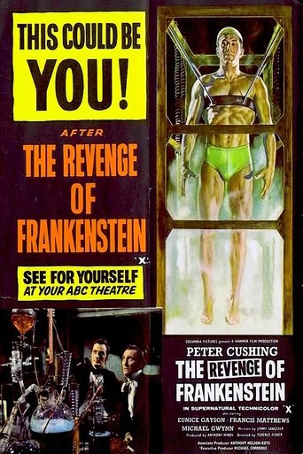 Poster of The Revenge of Frankenstein