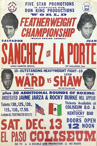 Poster of Salvador Sanchez vs. Juan Laporte