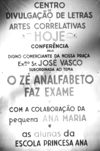 Poster of O Zé Analfabeto Faz Exame