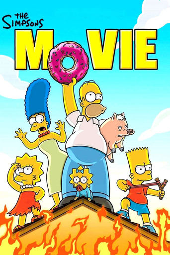 Poster of The Simpsons Movie