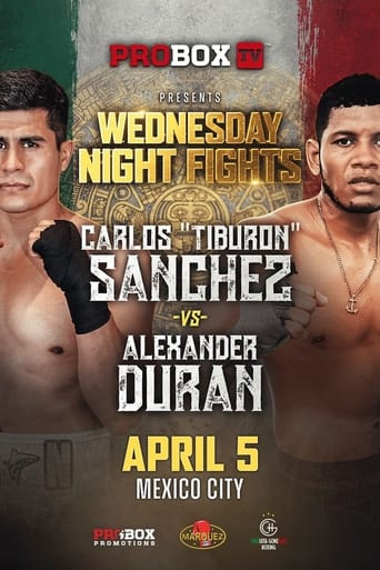 Poster of Carlos Sanchez vs. Alexander Duran