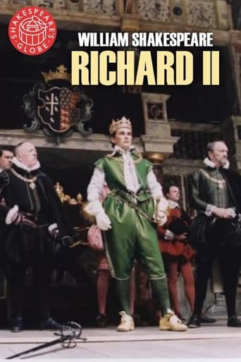 Poster of Richard II - Live at Shakespeare's Globe