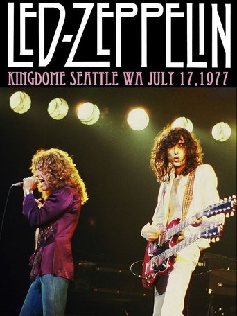 Poster of Led Zeppelin – Kingdome, Seattle, Washington 17 July 1977