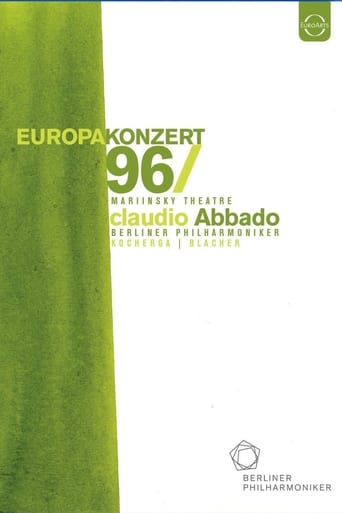 Poster of Europakonzert 1996 from St. Petersburg