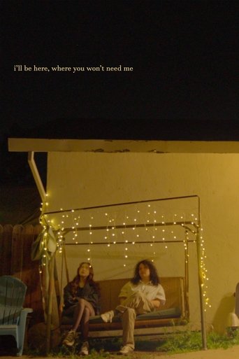 Poster of i'll be here, where you won't need me