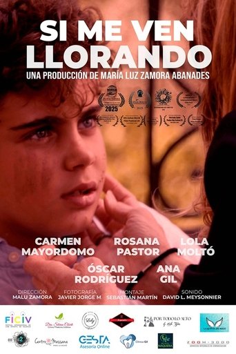 Si me ven llorando Poster of Si me ven llorando