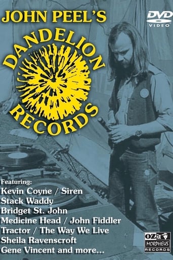 Poster of John Peel's Dandelion Records