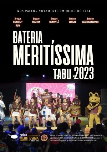 Poster of Bateria Meritíssima TABU 2023