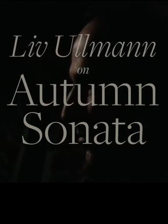 Poster of Liv Ullmann on Autumn Sonata