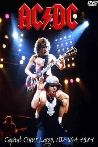 Poster of AC/DC - Capital Center, Landover, MD, USA, December 1981