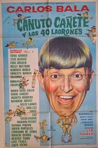 Poster of Canuto Cañete y los 40 ladrones